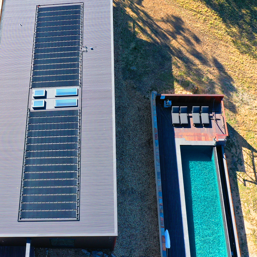 Rigid Panel Solar Pool Heater installation case study