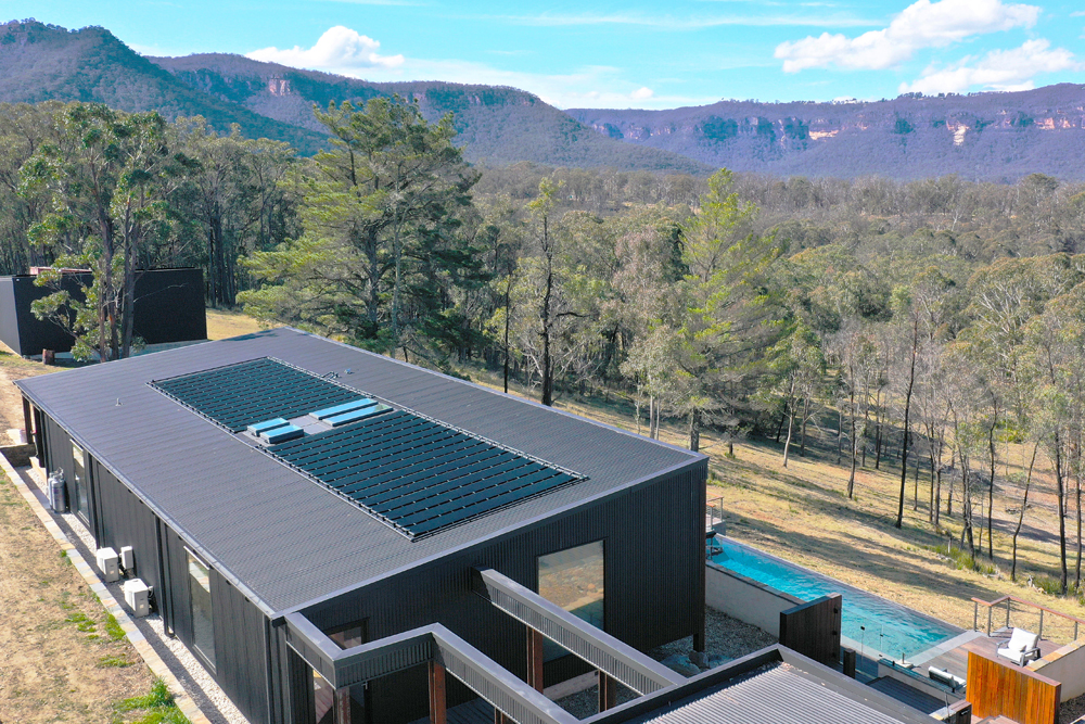 Solar pool heating restores PV and heat pump utilisation for the Blue Mountains property